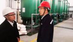 金字招牌诚信至上金年会總經理郭兢兢考察上海電氣環保熱電公司
